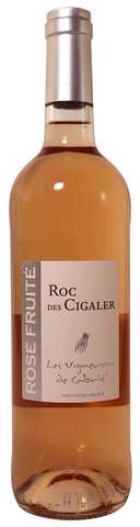 Roc des Cigaler les vignerons de Cabrié rosé fruité